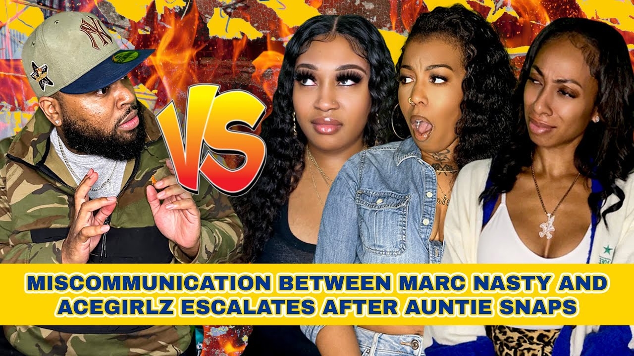 Miscommunication Between Marc Nasty and AceGirlz Escalates After Auntie Snaps