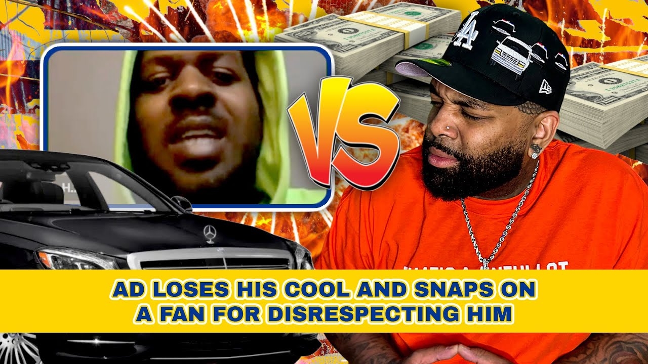 AD Loses His Cool and Snaps on A Fan for Disrespecting Him