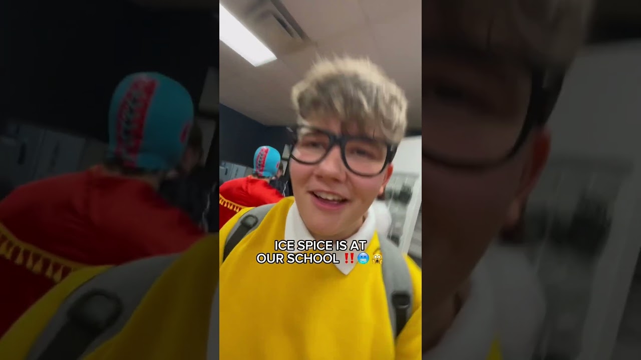ICE SPICE WAS AT OUR SCHOOL