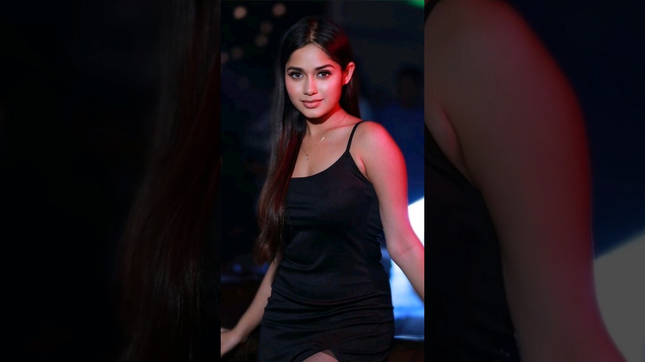 #Top 6 actress in beautiful black dressll shorts  ll
