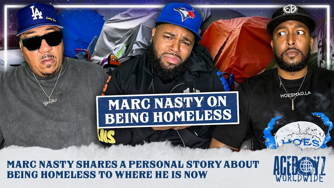 Marc Nasty Shares a Personal Story About Being Homeless to Where He is Now