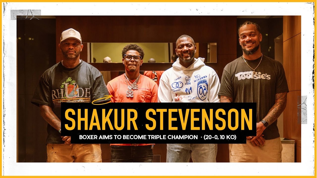 Shakur Stevenson: Im the Best Mentored by Ward, Crawford & Floyd Ready for Title Bout| The Pivot