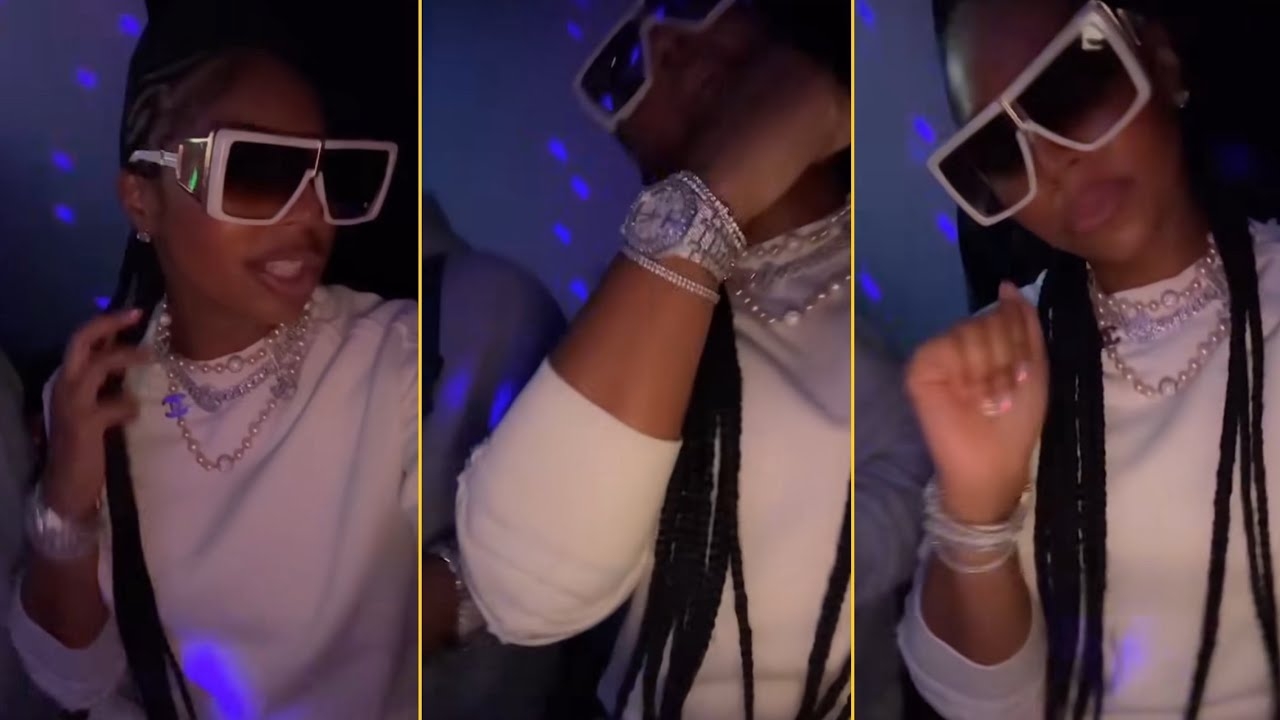 Ashanti Reunited With Nelly In NY Club And Shows New Diamond Watch Gifted By Nelly