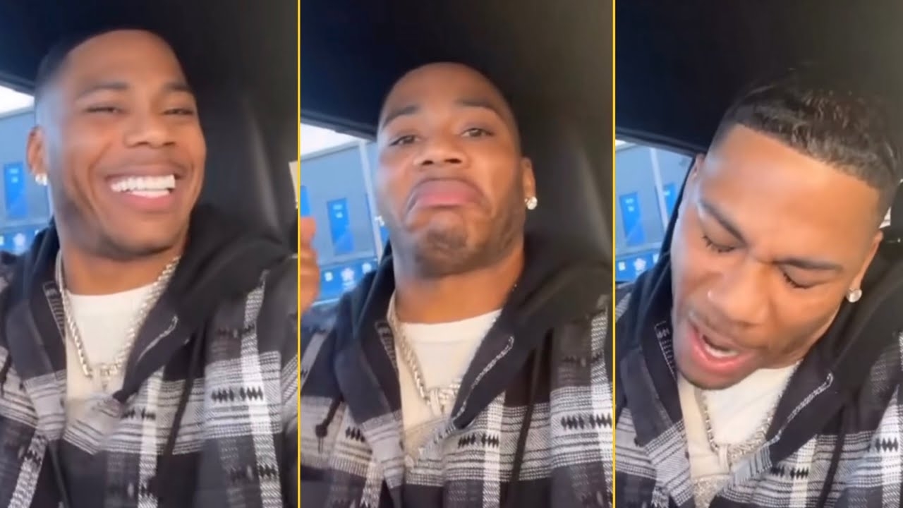 Nelly Bumping Music In His New Car After The Longest Bday Bash HangOver Is Still Shine