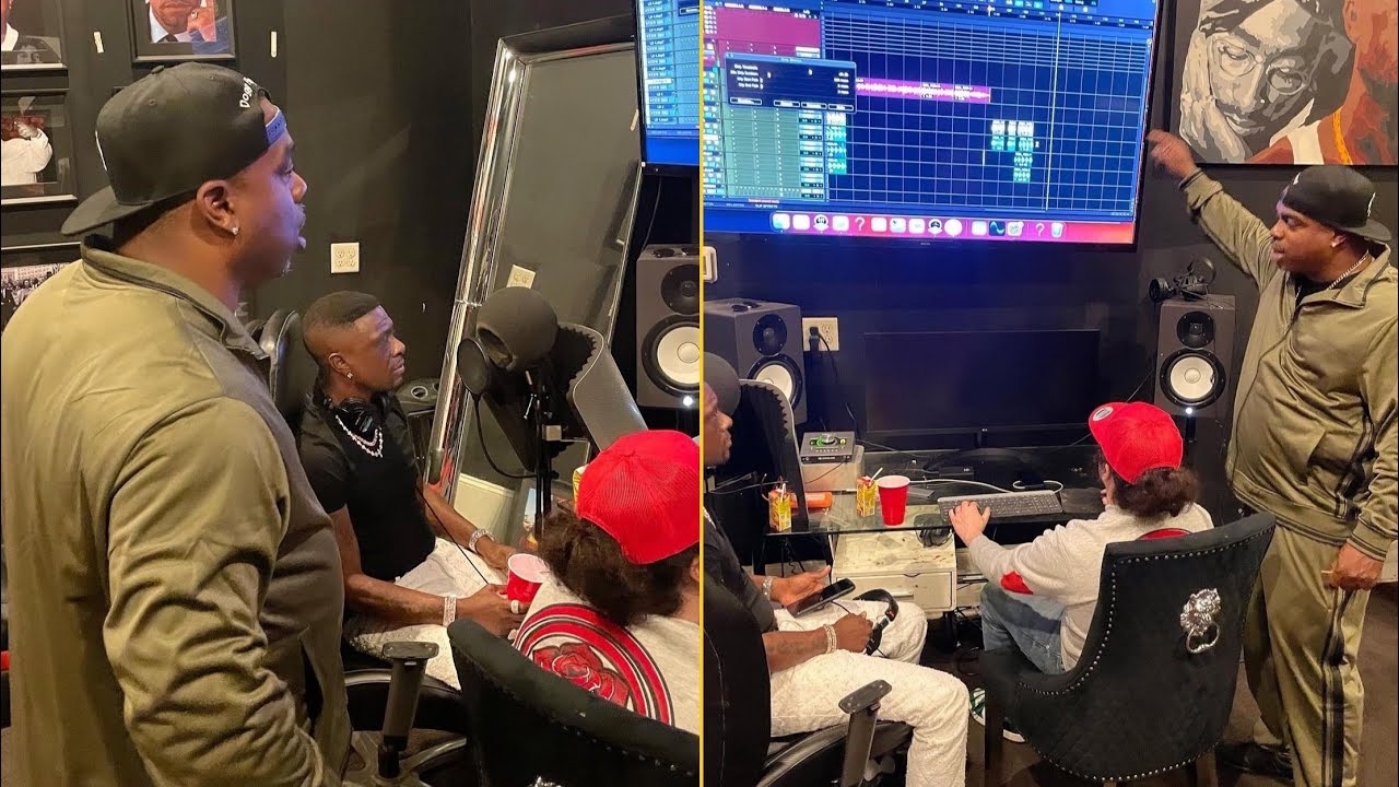 Daz And Boosie Reunited In Studio Recording New Collaborative Album In Death Row Label