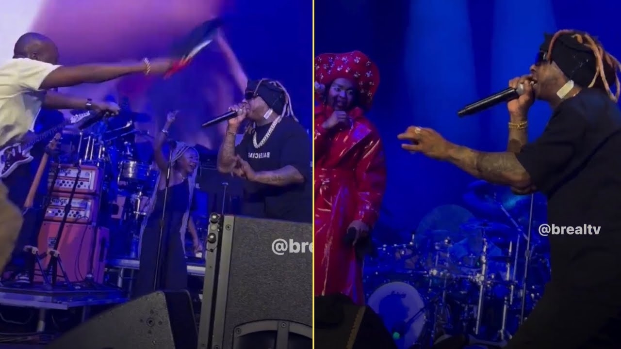 The Fugees Brings Out Lil Wayne And B-Real On Stage Last Night In LA 'Legendary Reunion'