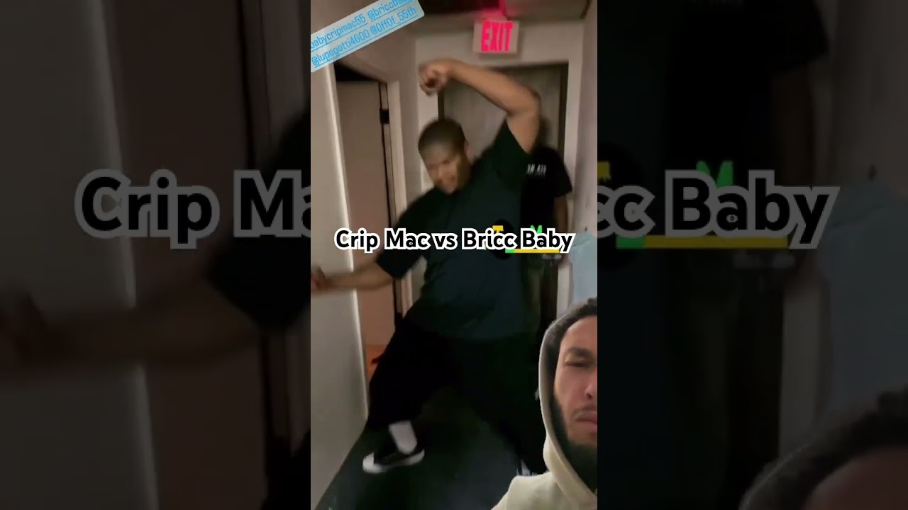 Crip Mac vs Bricc Baby  #cripmac #nojumper #chinamac #djakademiks #wack100clubhouse #briccbaby