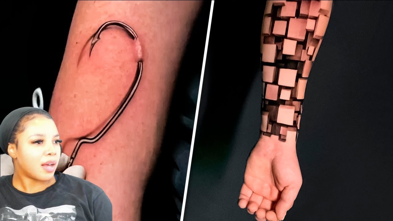 Most Realistic Tattoos You've Ever Seen | Reaction