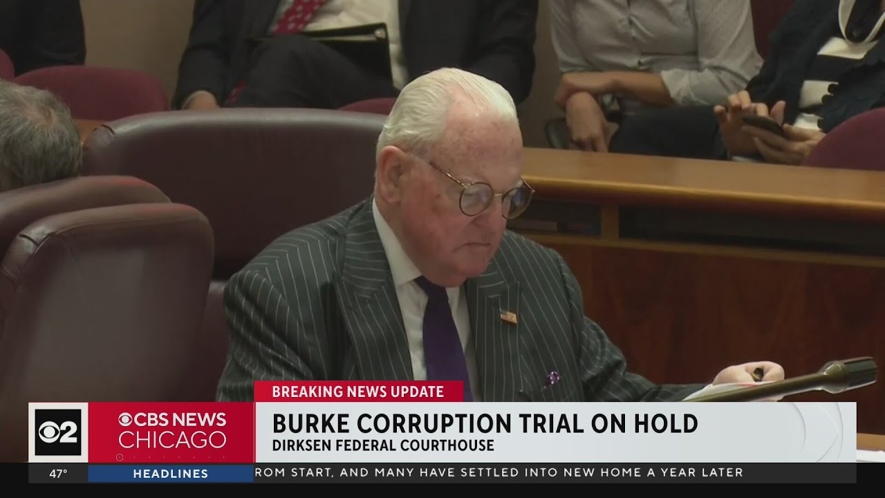 Former Ald. Ed Burke's corruption trial on hold for a week
