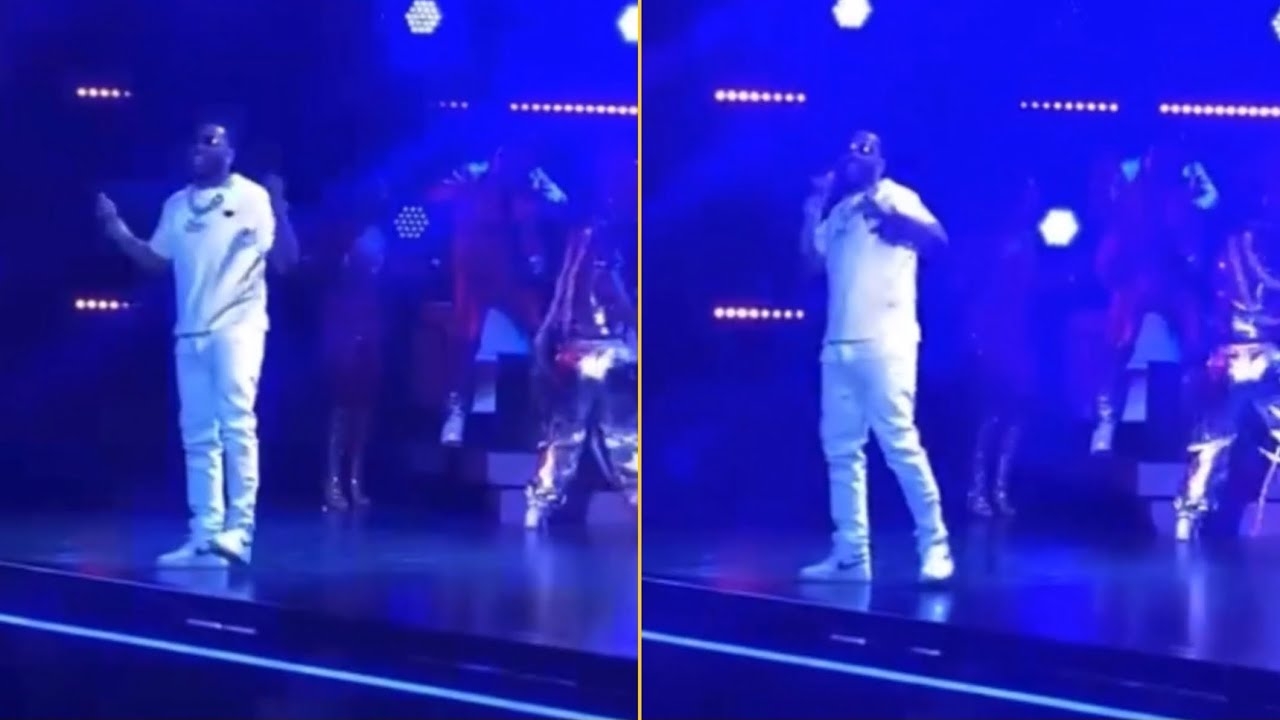Nelly Performs At Grammy Supports Hip Hop Celebriting 50th Year Anniversary In Atlanta City
