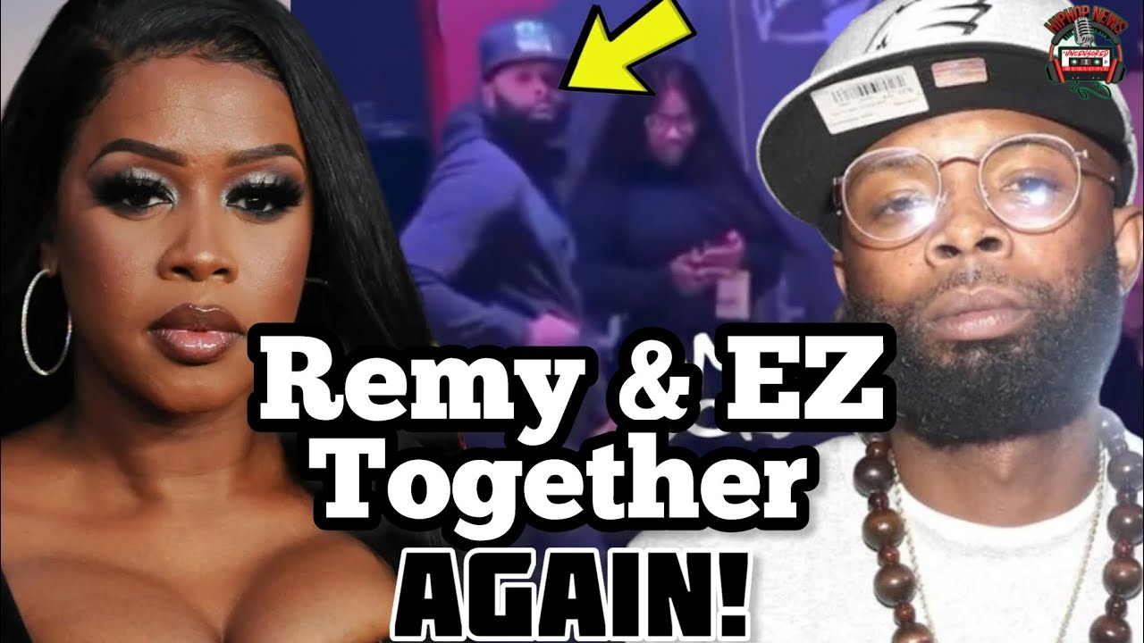 Remy Ma & EZ Da Block Captain IGNITE Romance RUMORS After Attending Eagles Game
