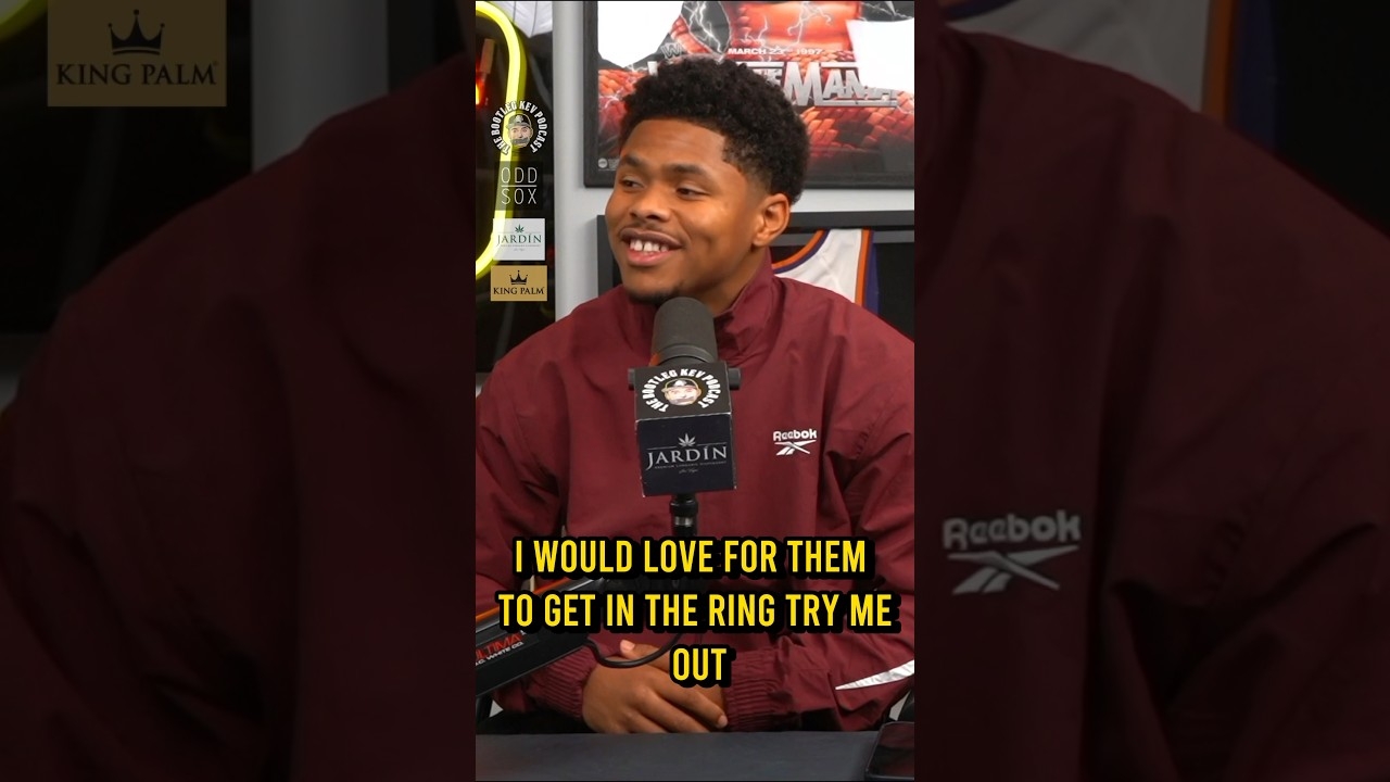 Shakur Stevenson Challenges Conor McGregor & ANY MMA Fighter
