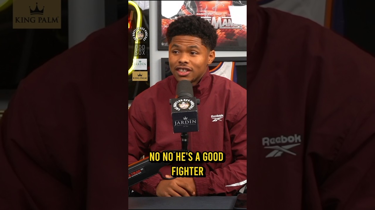 Shakur Stevenson talks Edwin De Los Santos Fighting Skills