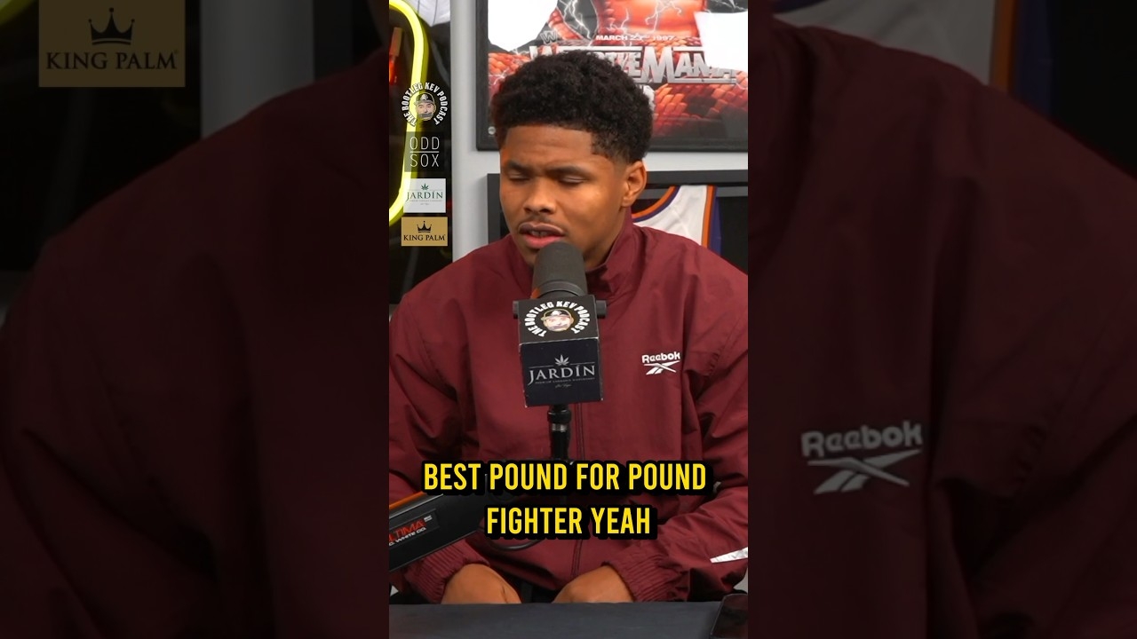 Shakur Stevenson Names BEST Pound for Pound Fighter