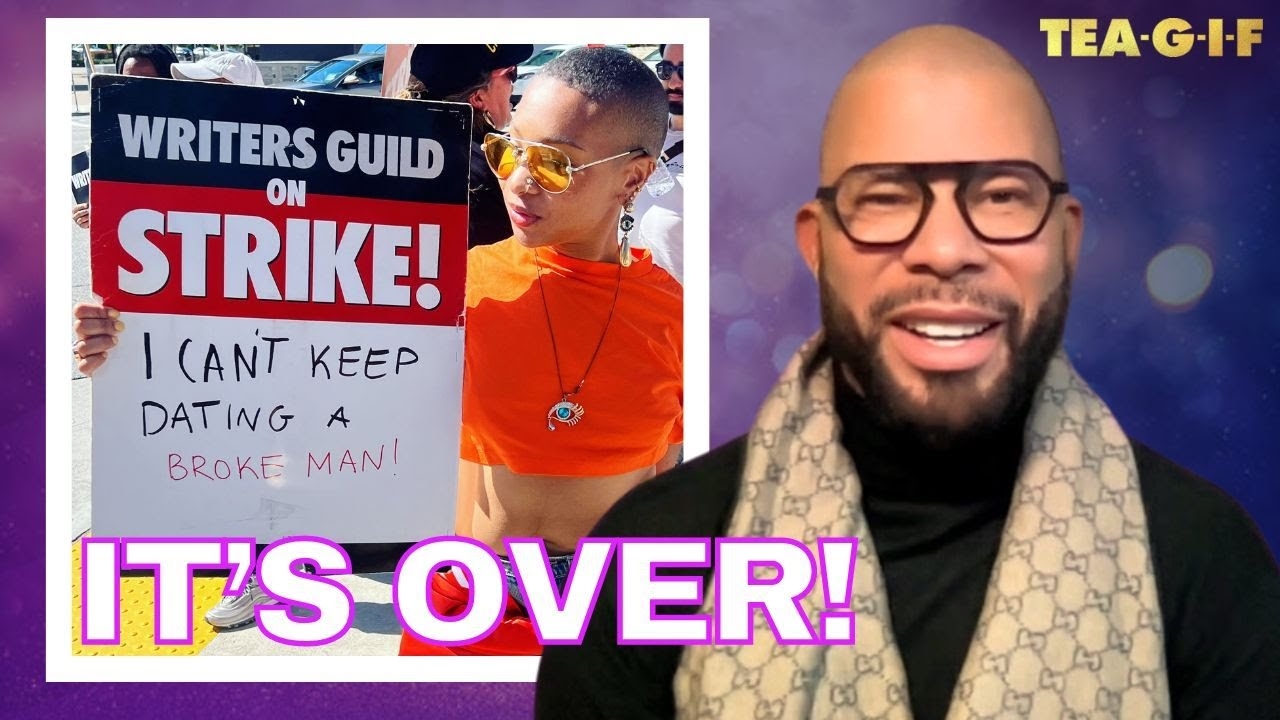 Historic SAG Strike Is FINALLY Over | Tea-G-I-F