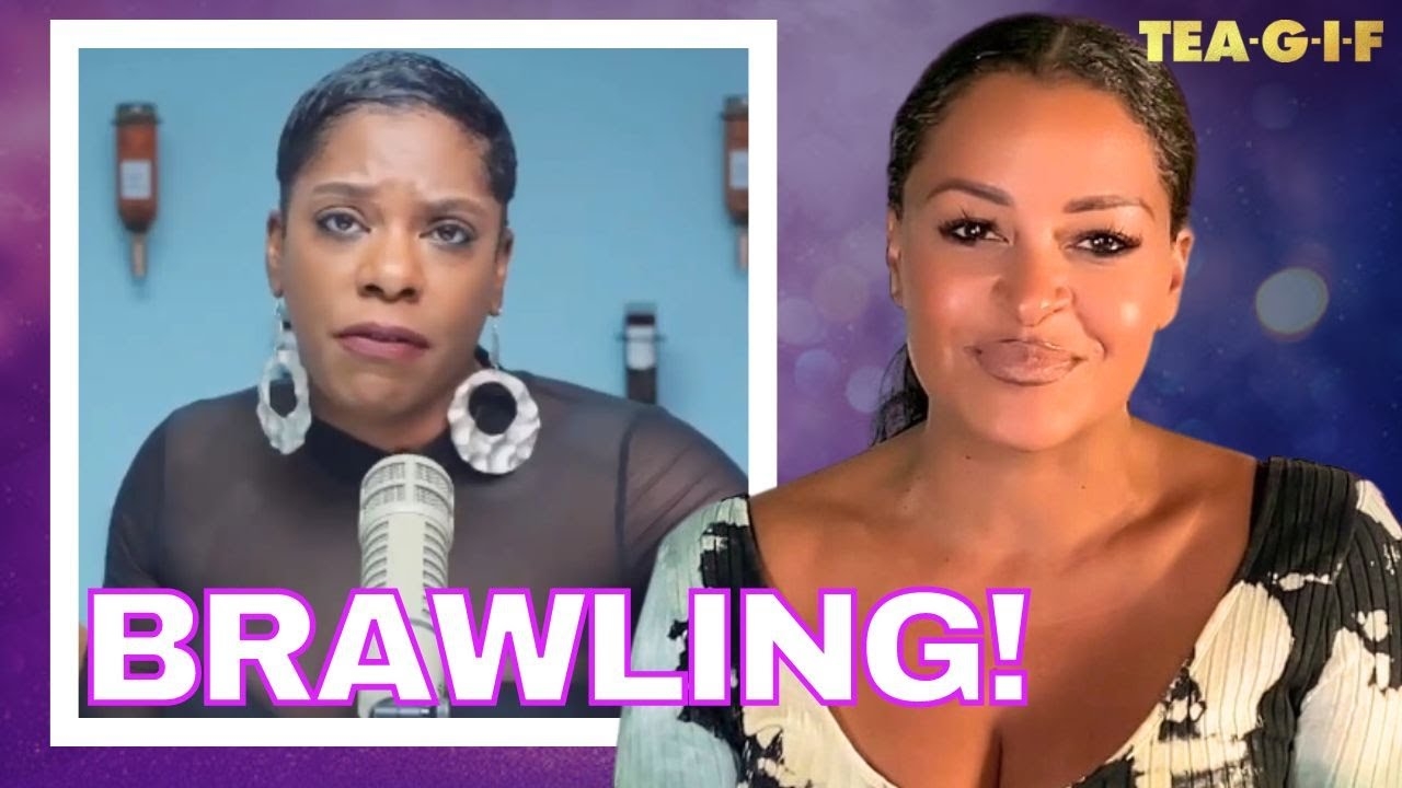 Tasha K Stomps Out Man At An Influencer Party | Tea-G-I-F
