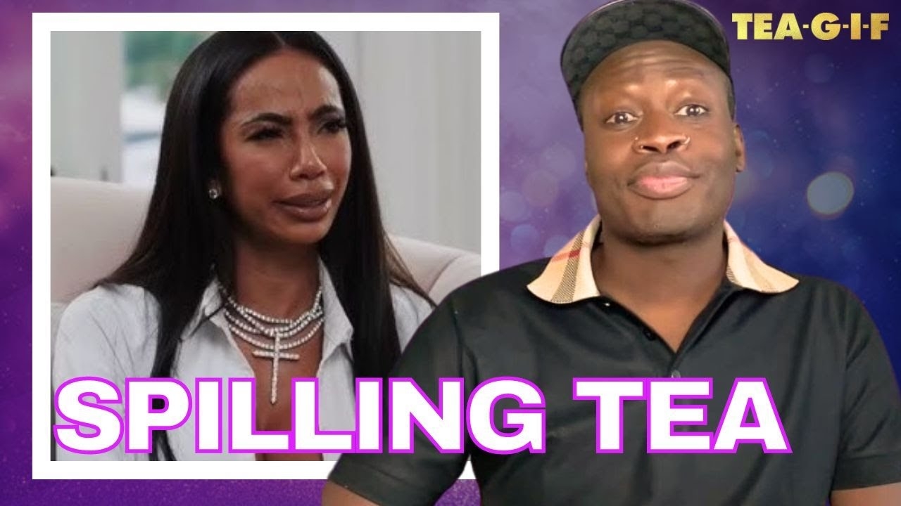 Erica Mena Spills The Tea With Carlos King | Tea-G-I-F