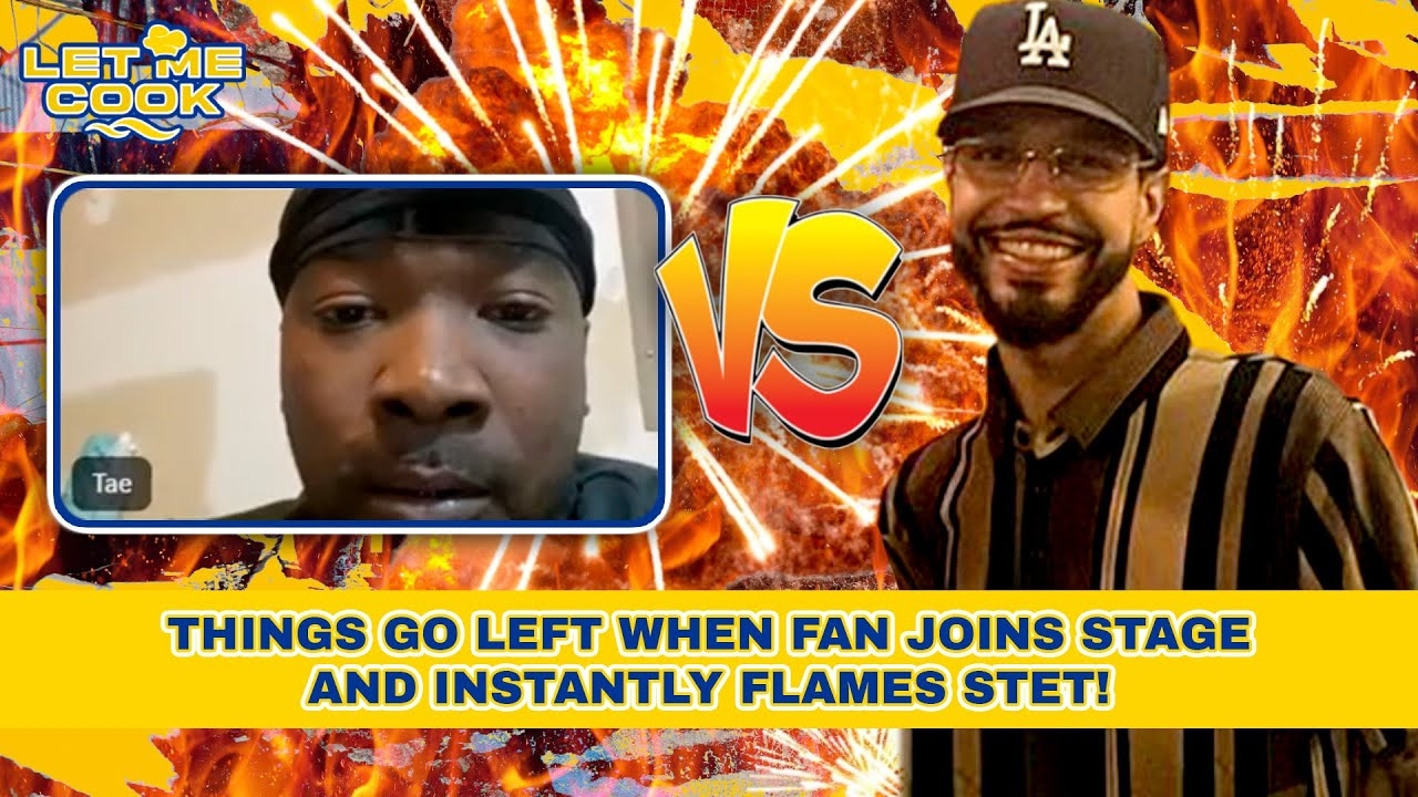 Things Go Left When Fan Joins Stage and Instantly Flames Stet!