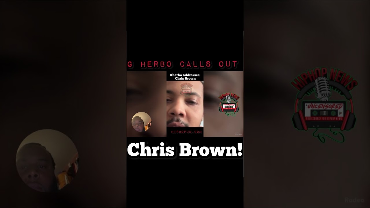 G Herbo Has some STRONG WORDS for Chris Brown