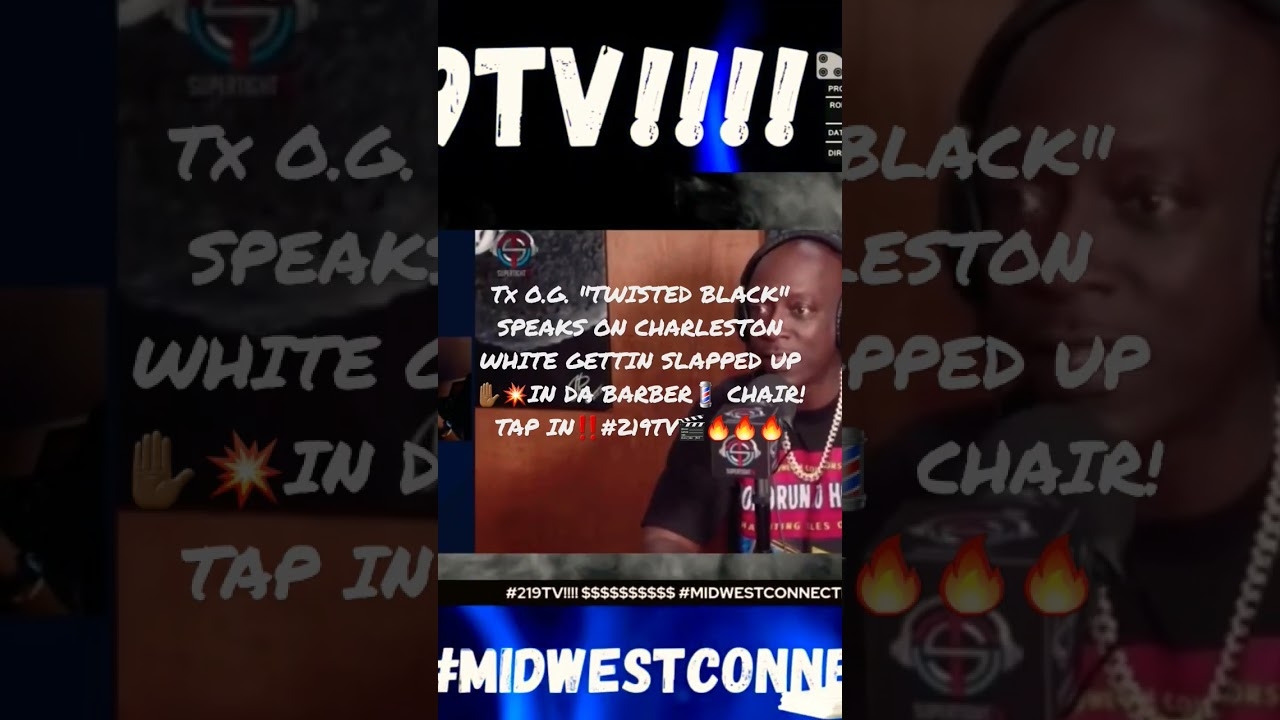 CHARLESTON WHITE CHECKEDPT2BY TEXAS O.G!"TWISTED BLACK!!#219TVGET#MIDWESTCONNECTED
