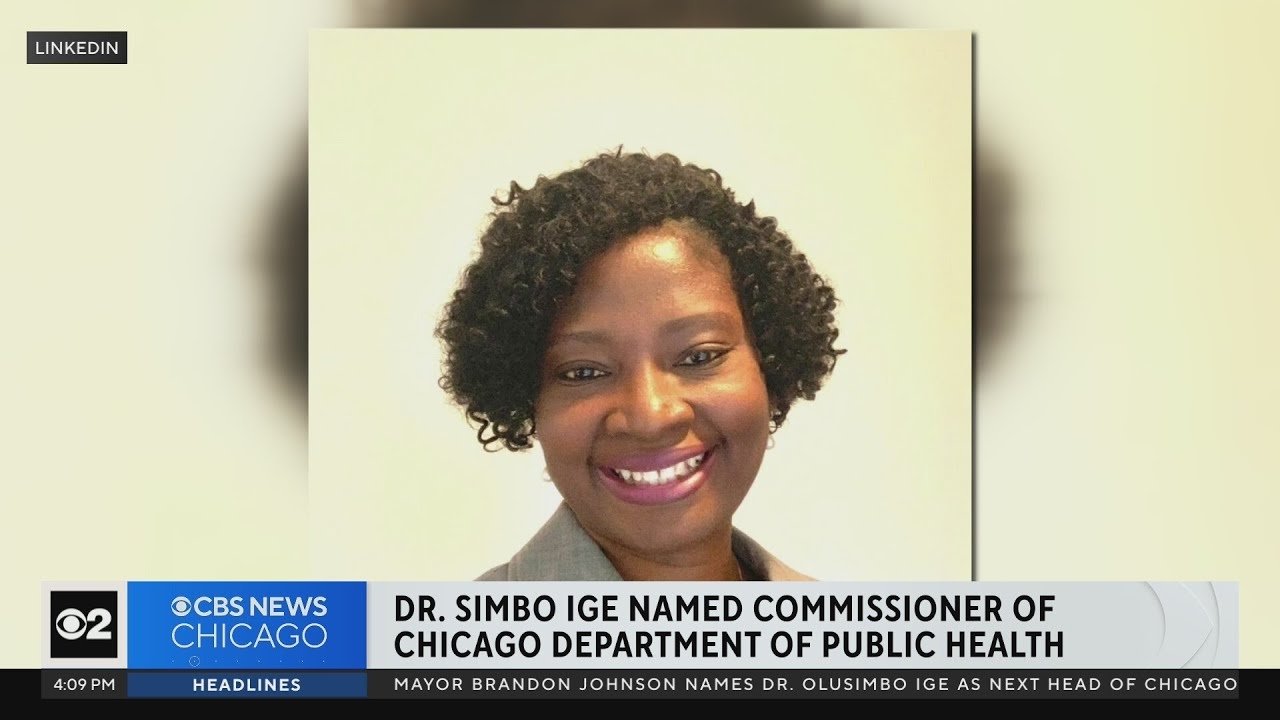 Dr. Simbo Ige named commissioner of Chicago Department of Public Health