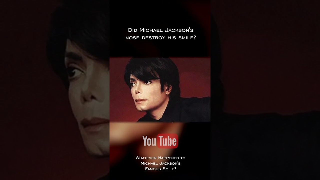 Did Michael Jackson's Botched Nose Destroy His Smile? #Shorts | the detail.