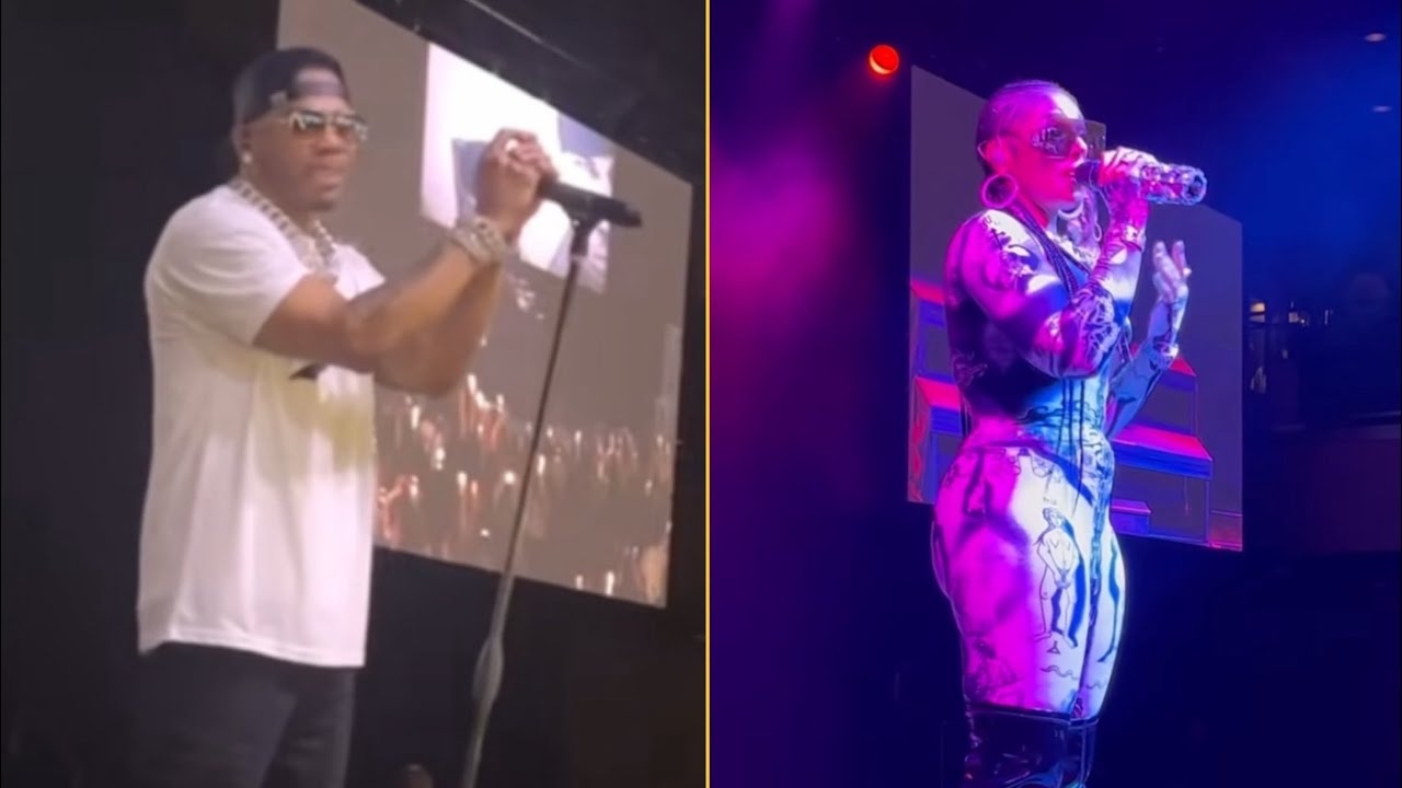 Ashanti Makes Announcement After Nelly Performed Dilemma And Says Here Is Real Love Around Them