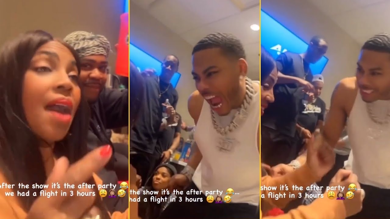Nelly Clowns Ashanti And Her Mother At Family Party Dont Play With OG Nelly Bruh