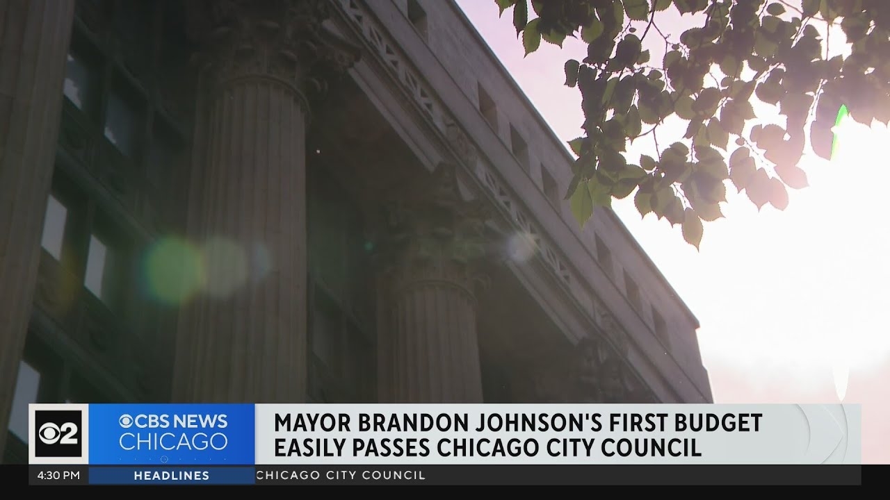 Mayor Brandon Johnson's first budget easily passes Chicago City Council