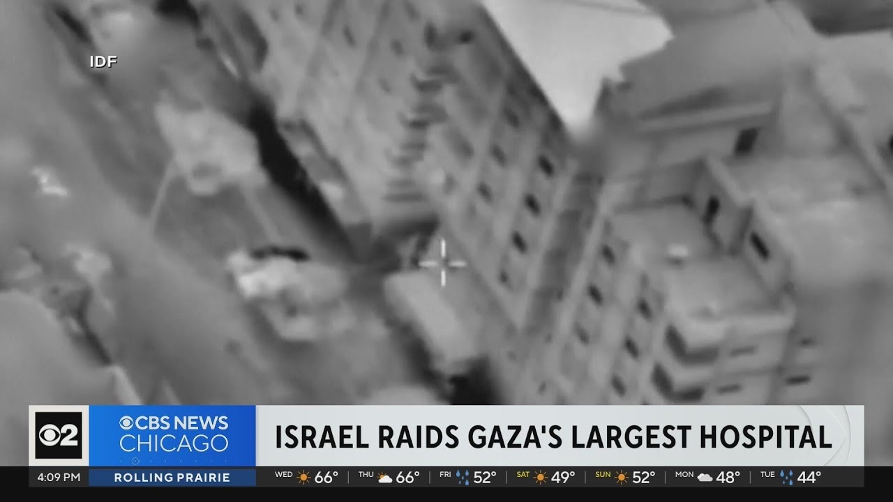 Israel raids Gaza's largest hospital