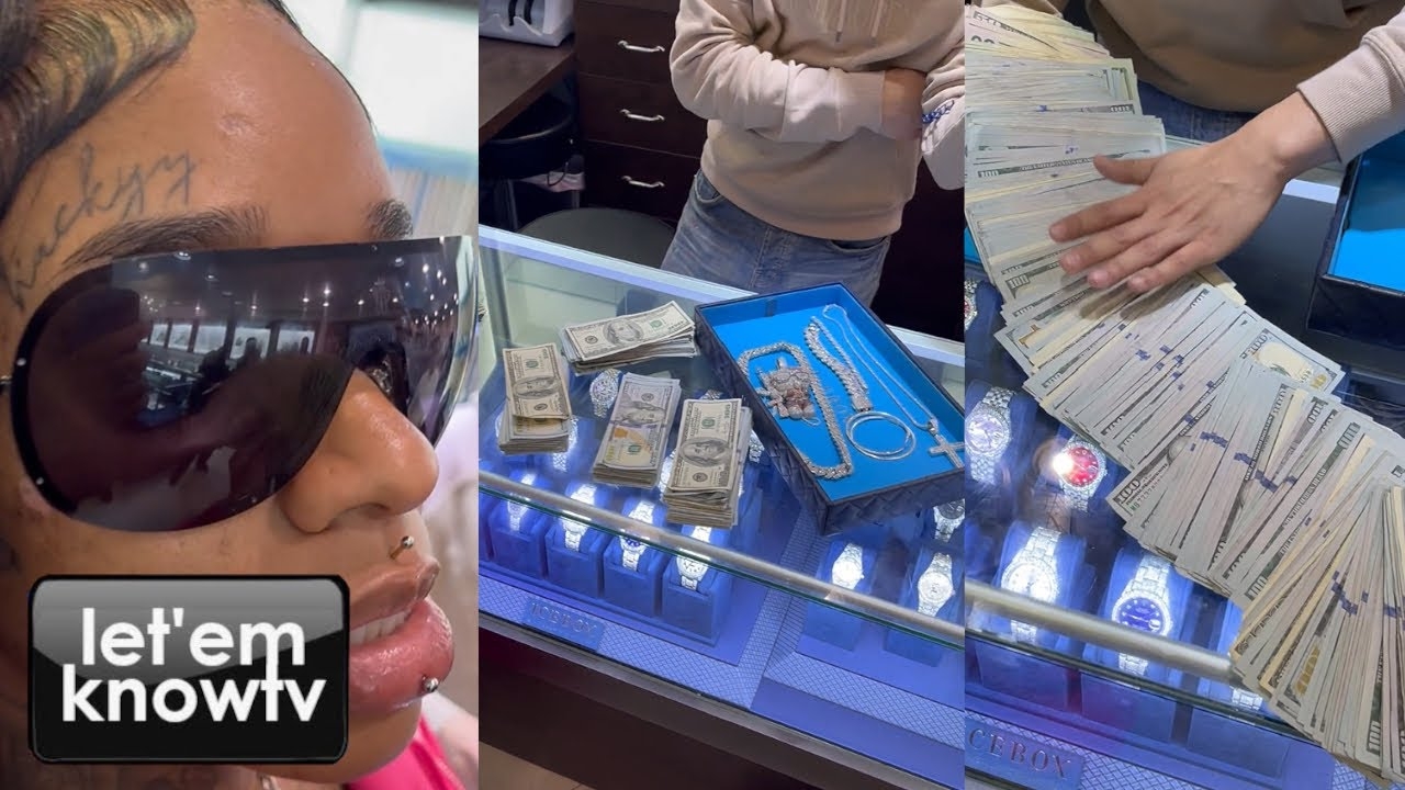 Sexyy Red Just Dropped The Bag On Some New Jewelry At Icebox