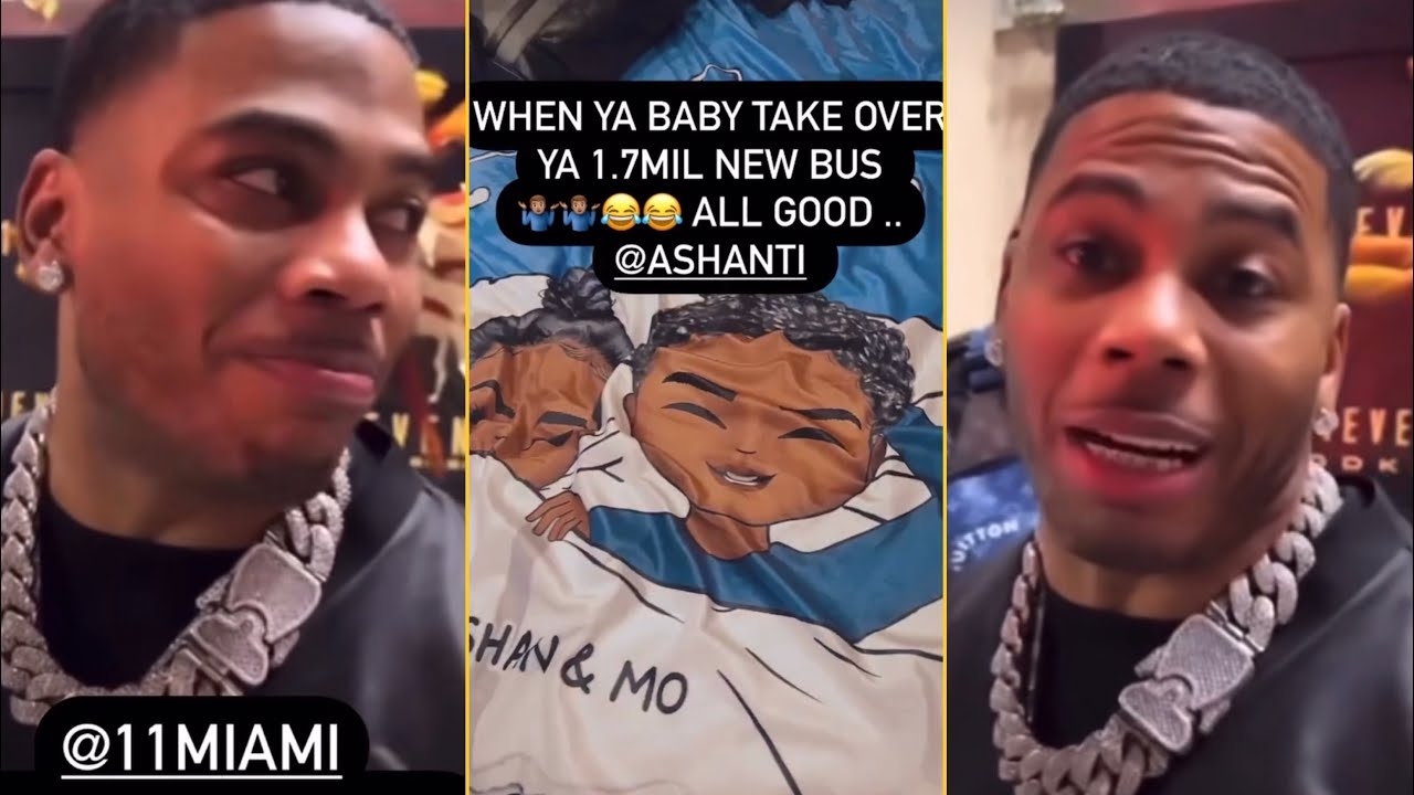 Nelly Reacts Ashanti Buys New Blankets For Him And Announces New Tour Nashanti Tour