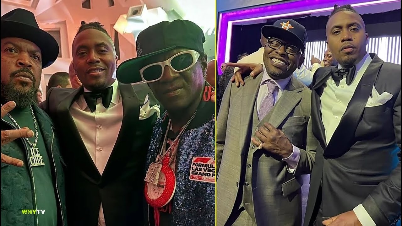 Nas Reunited With Ice Cube, Scarface, Rakim And More At The Paid In Full Foundation Ceremony
