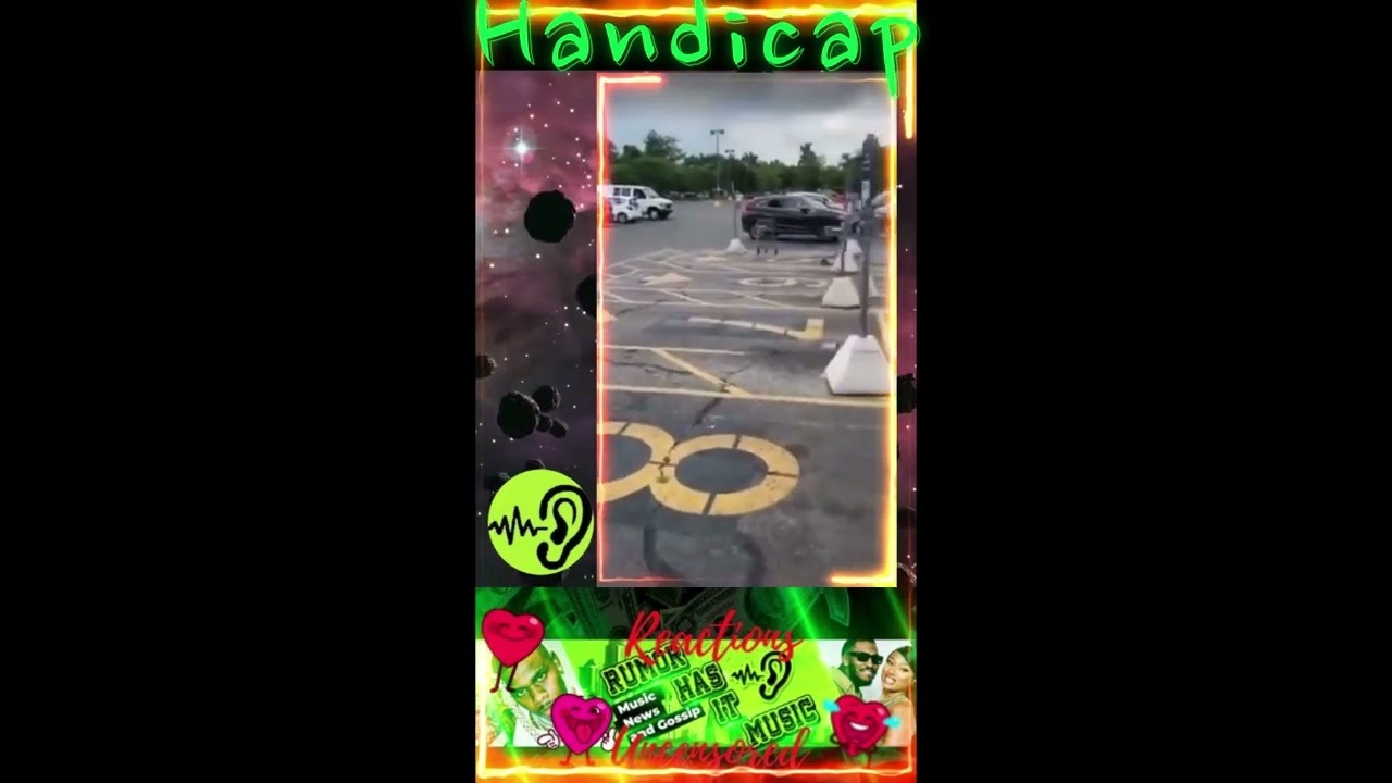 This is exactly why I don't steal Handicap Parking