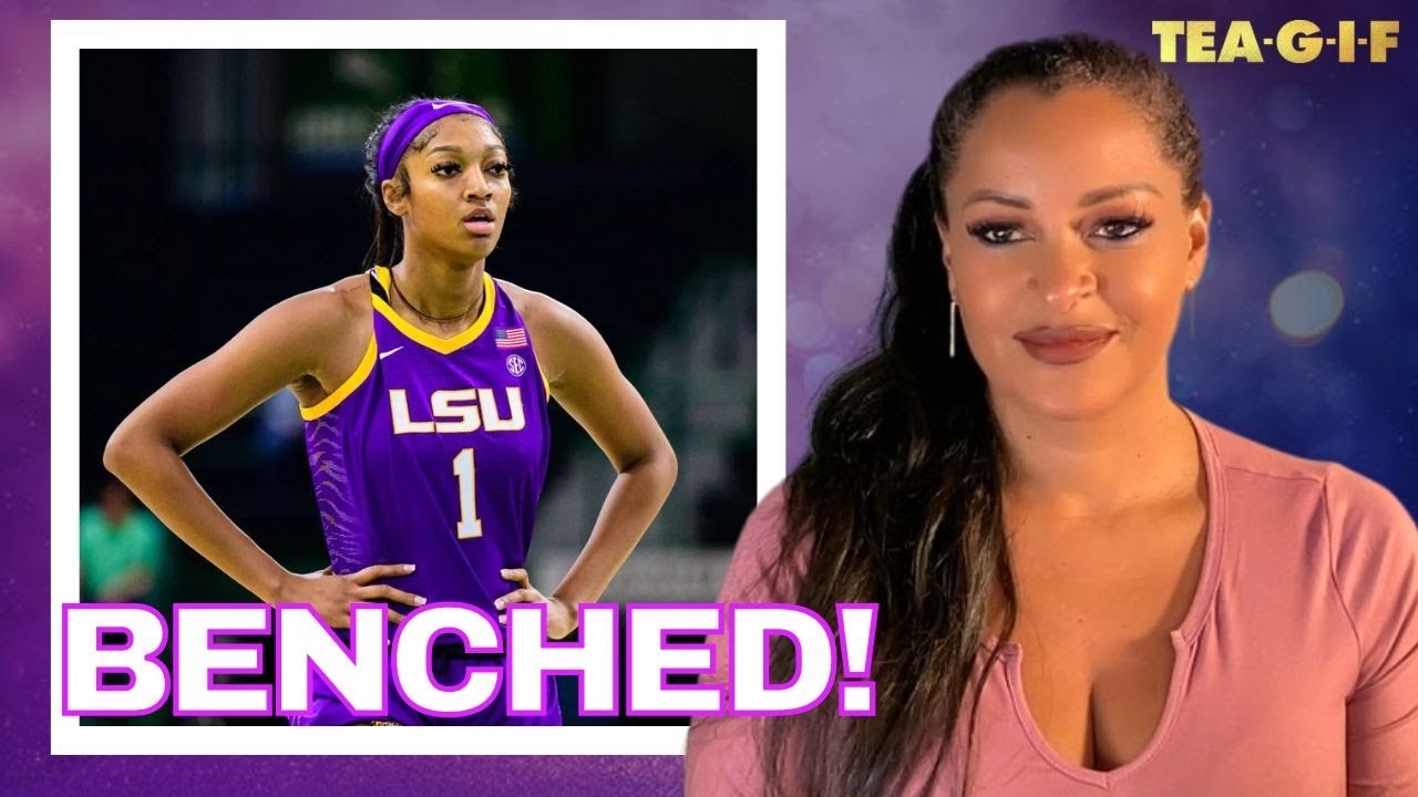 Angel Reese Benched For Alleged Bad Grades | Tea-G-I-F