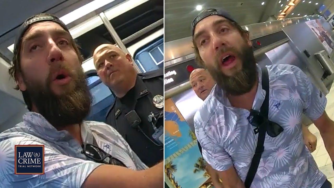 Bodycam: Florida Man Ejected from Airport for Acting Belligerent While Allegedly Drunk