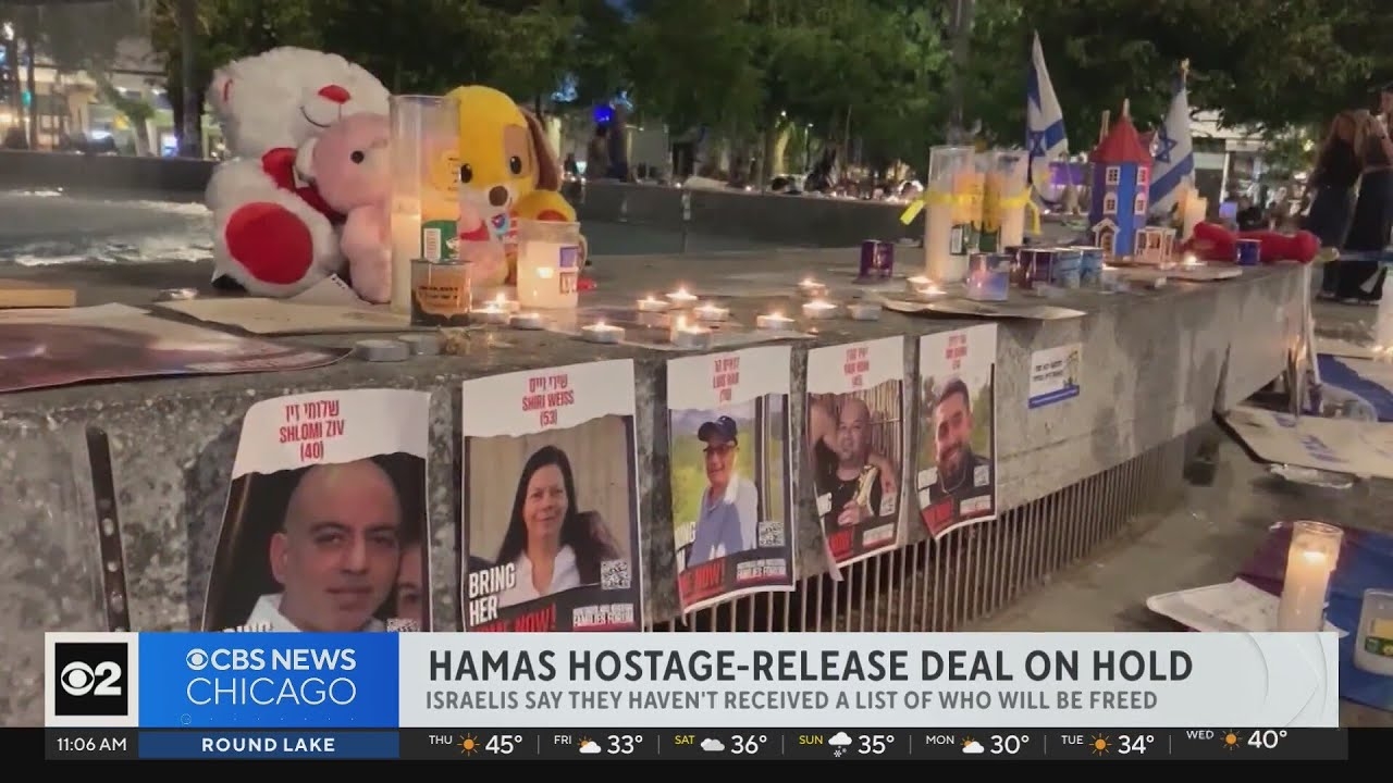 Hamas hostage-release deal on hold