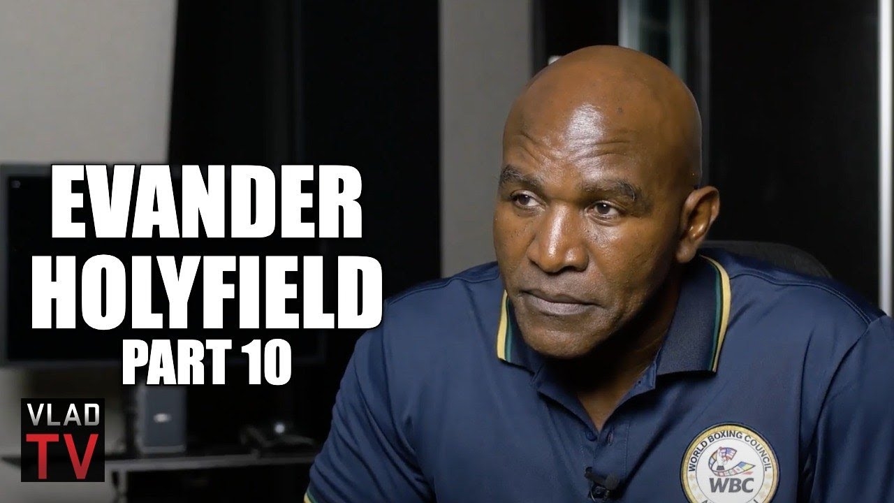 Evander Holyfield on Larry Holmes Giving Him 36 Stitches, Still Won the Fight (Part 10)