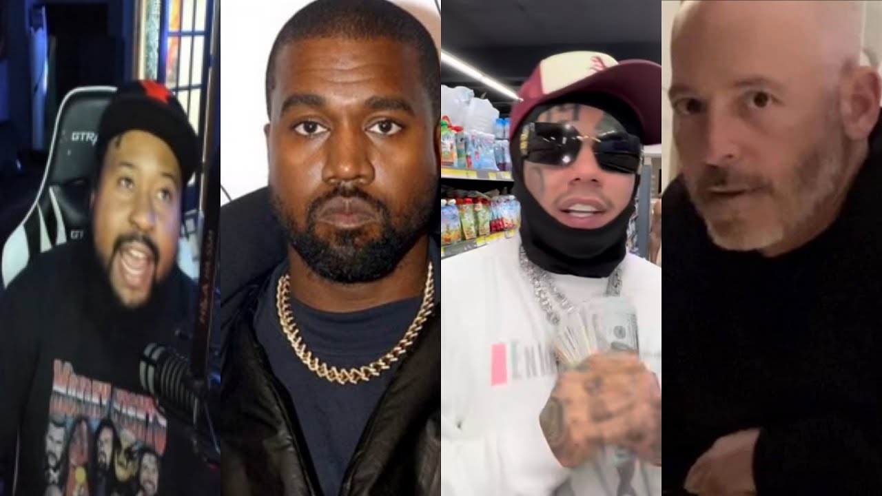 DJ Akademiks speaks on 6ix9ine ordered to pay $9M for throwing Bottle at dancer/ Kanye Vs Trainer!