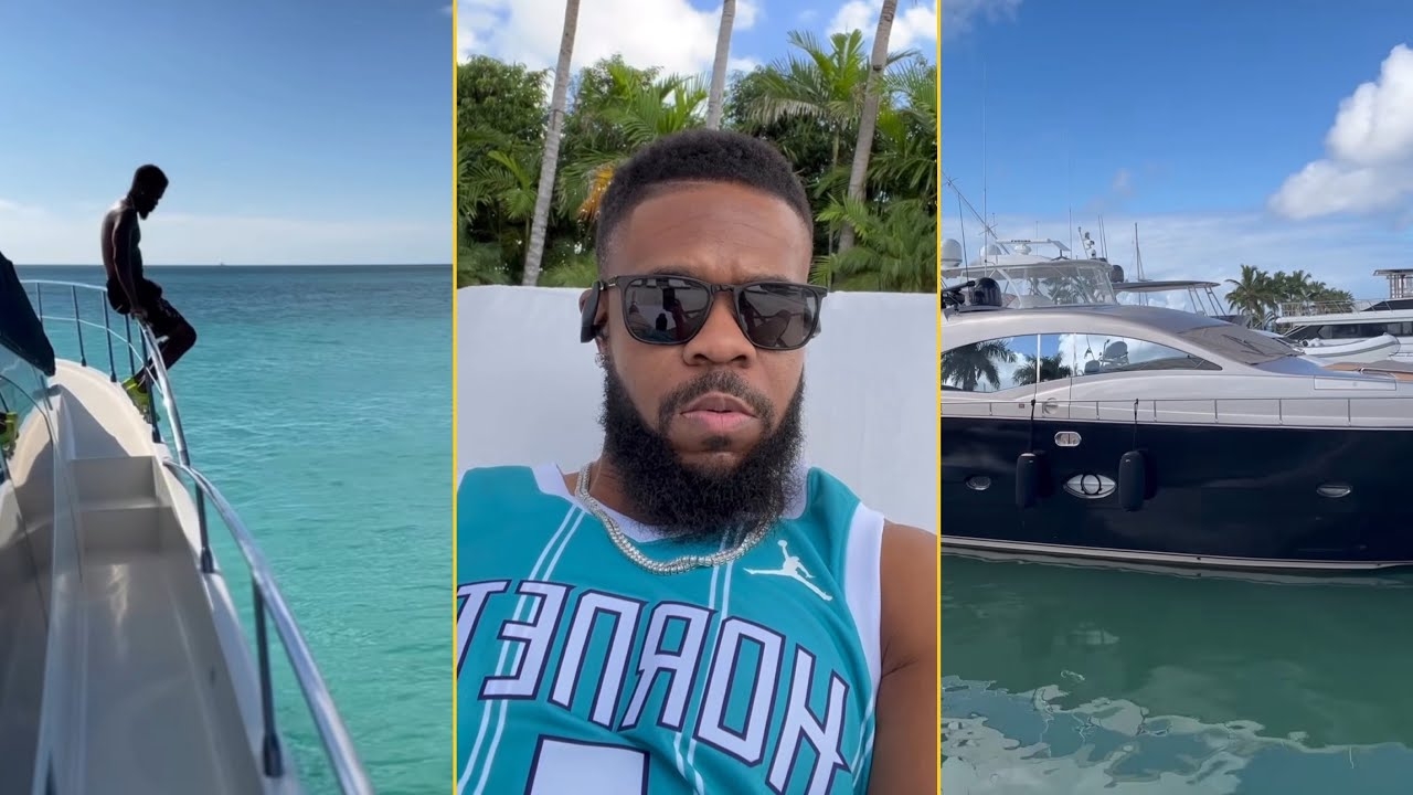 Chamillionaire Shows Off His $5,000,000 Private Yacht 'Krayzie Bone & Cham Need Another Ridin Dirty'