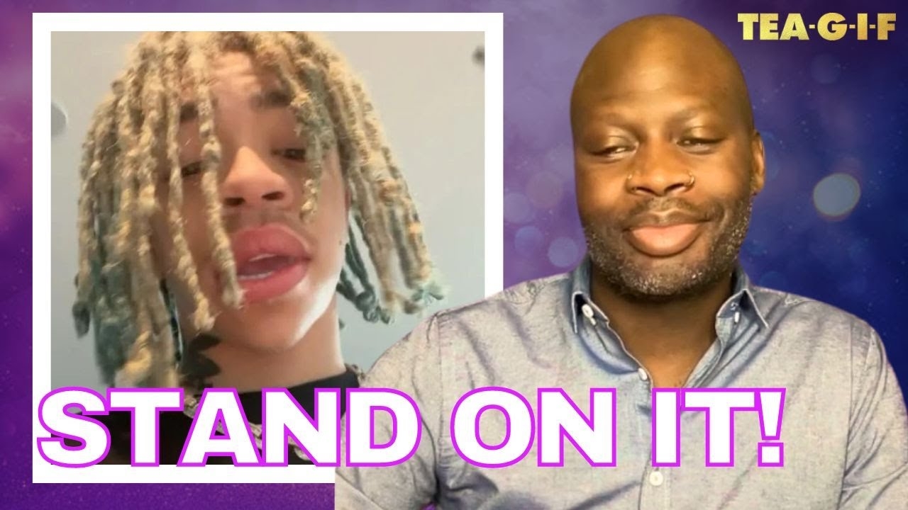 King Harris Is Standing On Business! | Tea-G-I-F