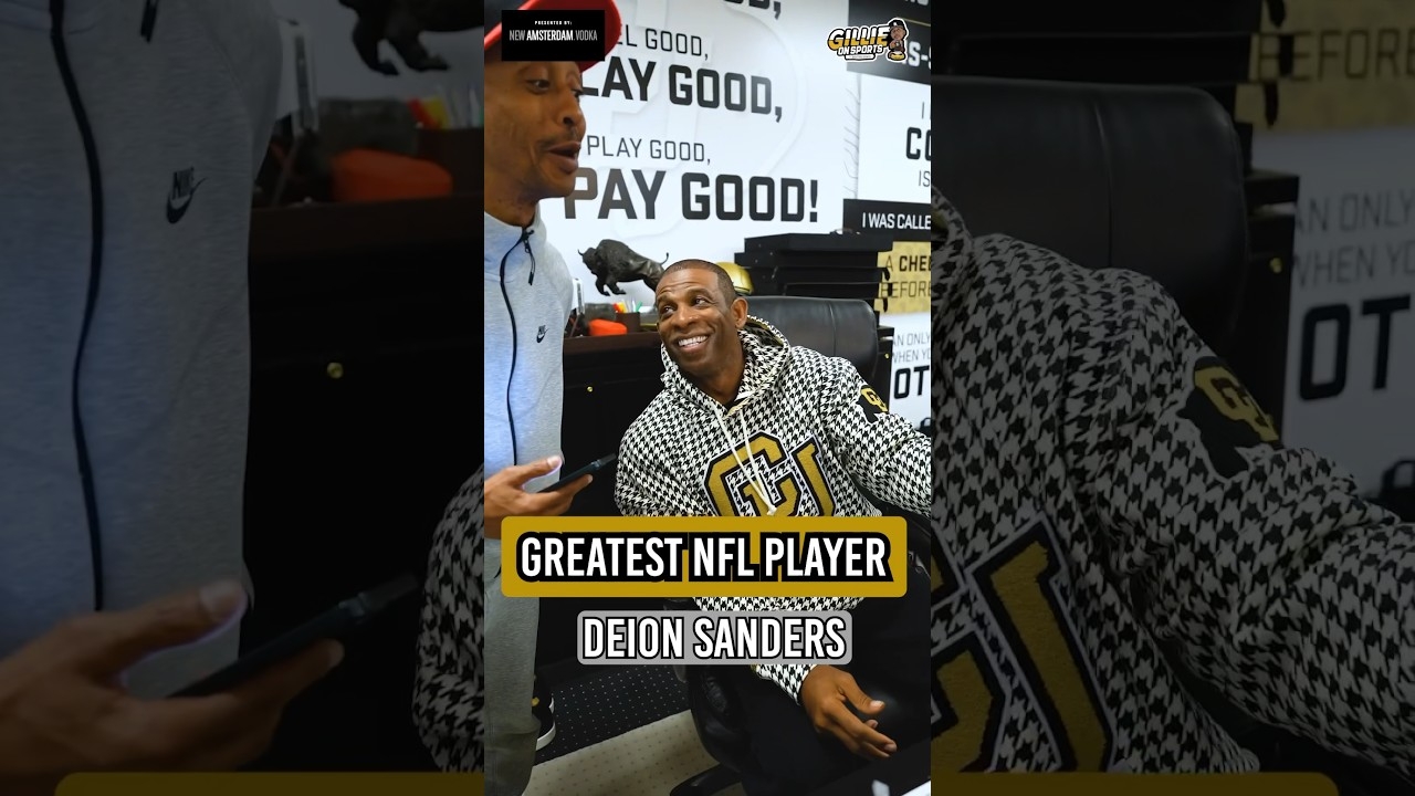 Questions Only Deion Sanders Can Answer #GillieOnSports #NewAmsterdamVodka