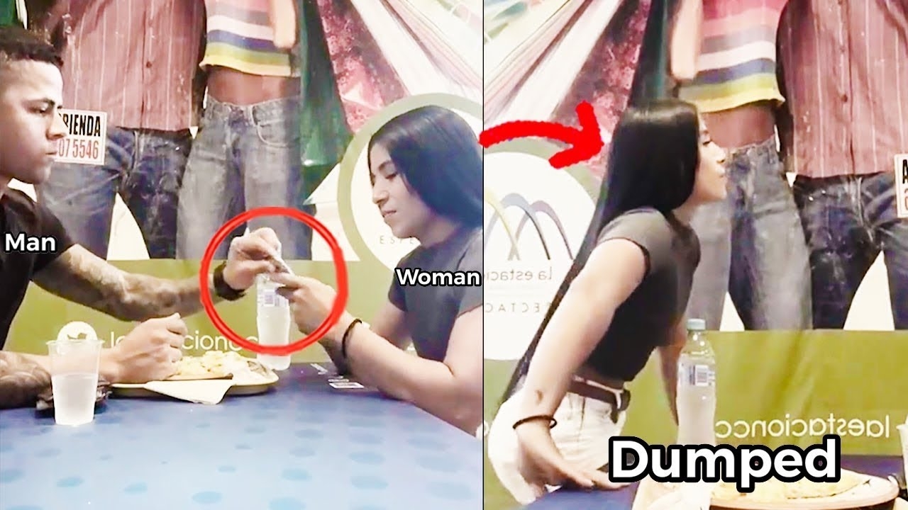 Man LEAVES Woman During Date...
