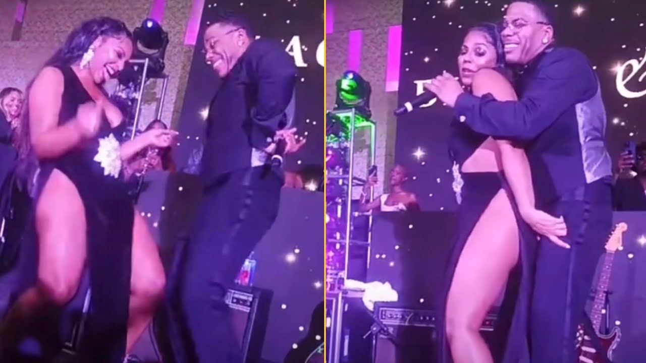 Prengant Ashanti Dancing For Nelly And Makes Fire On The Stage New Baby Is On The Way