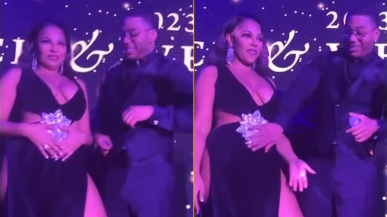 Nelly Says Ashanti Is Pregnant And Makes The Whole Crowd In Shock New Baby Nashanti Is On The Way