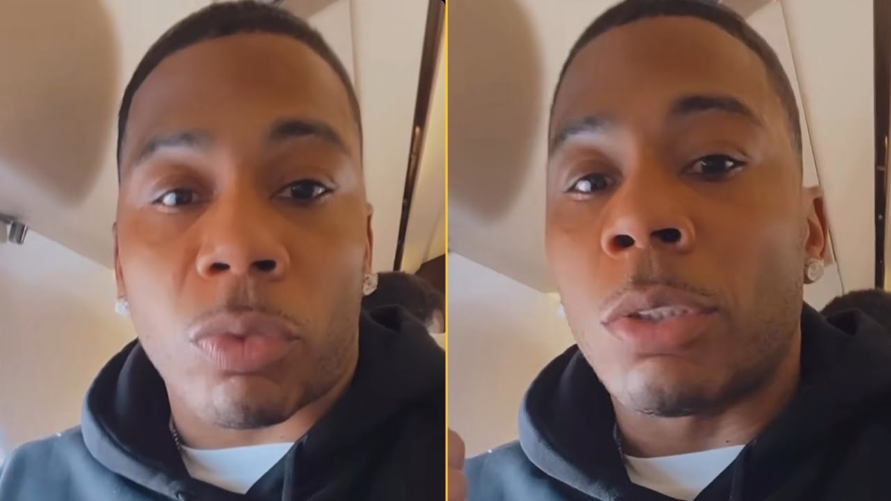 Nelly Linked Up With Ashanti At His Private Jet After Big12 Halftime Game
