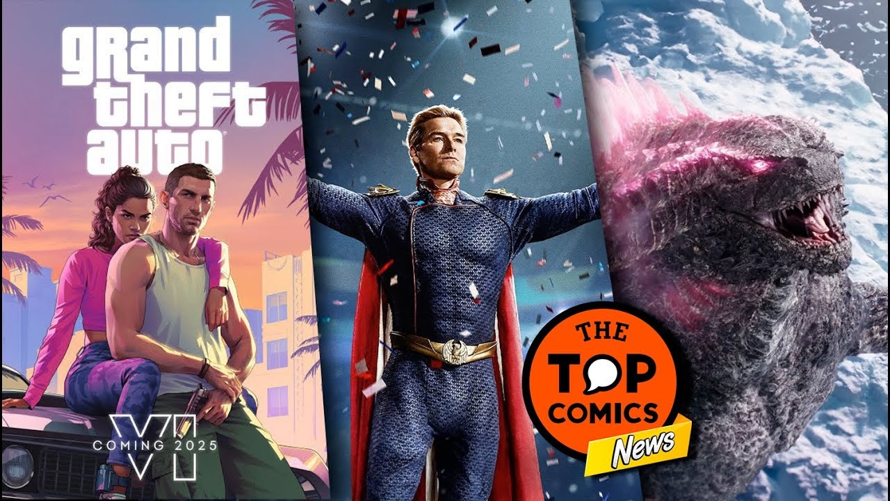Trailer GTA6 I The Boys temp 4 I Godzilla x Kong - The Top Comics