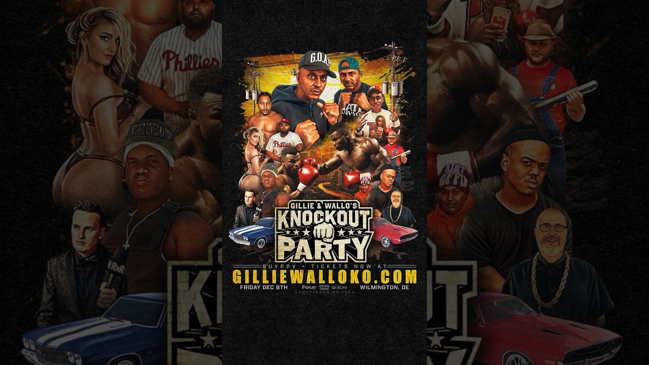 Gillie & Wallos Knockout Party Tickets & PPV On Sale NOW!