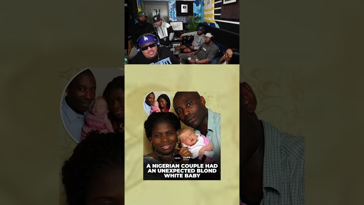A Nigerian Couple Had A Blonde White Baby!