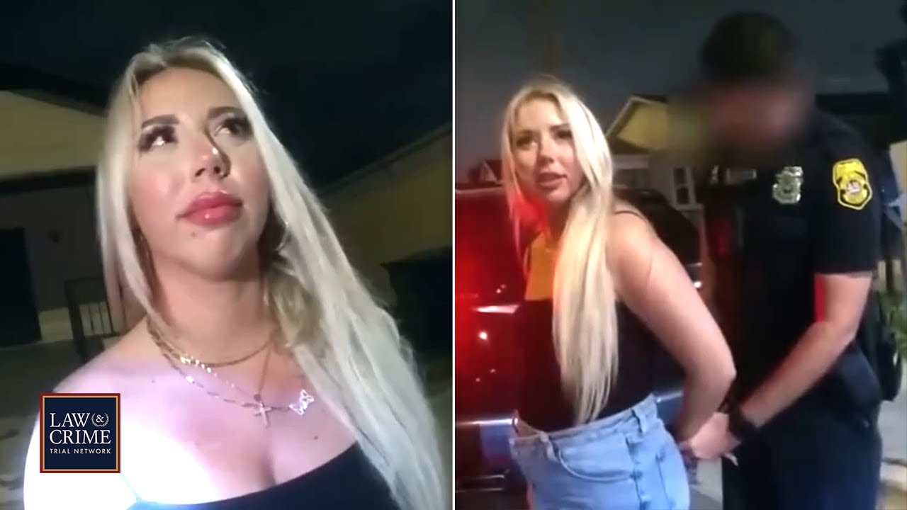 Bodycam: Ex-NFL Cheerleader Drives Drunk, Blows Through Red Light